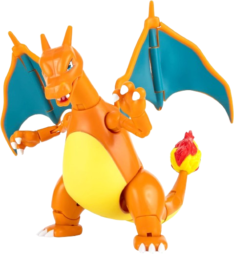 Pokemon Charizard, Super-Articulated 6-Inch Figure - Collect Your Favorite Pokémon Figures - Toys for Kids and Pokémon Fans Pokemon