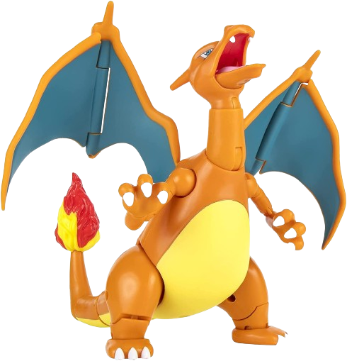 Pokemon Charizard, Super-Articulated 6-Inch Figure - Collect Your Favorite Pokémon Figures - Toys for Kids and Pokémon Fans Pokemon