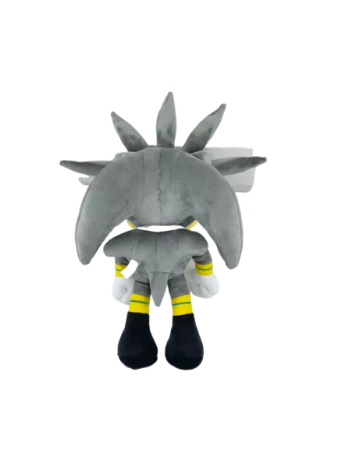 98960 Sonic The Hedgehog 13" Plush Doll, Silver Affirma Distributors