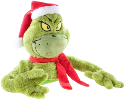 Dr. Seuss The Grinch Christmas Tree Hugger Plush Tree Topper Affirma Distributors