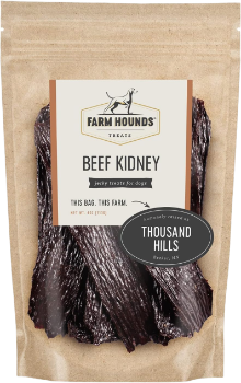 Farm Hounds Beef Kidney Jerky Treats for Dogs