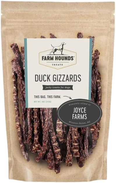 Farm Hounds Premium Duck Gizzard Sticks