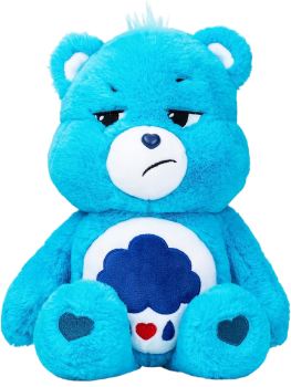 Grumpy Bear Stuffed Animal, 14 inches Affirma Distributors