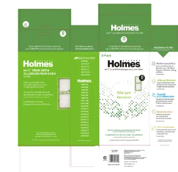 Holmes HAPF300AHD-U4R-2 Air Purifier Filter, 2 Count