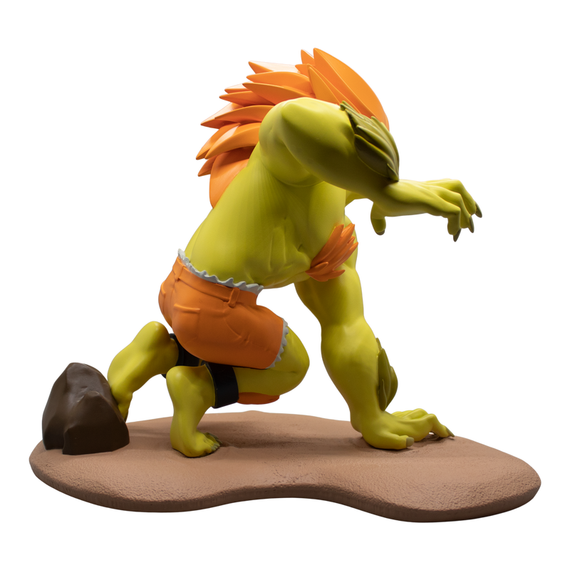 Street Fighter 2 Blanka Polystone Statue Icon Heroes