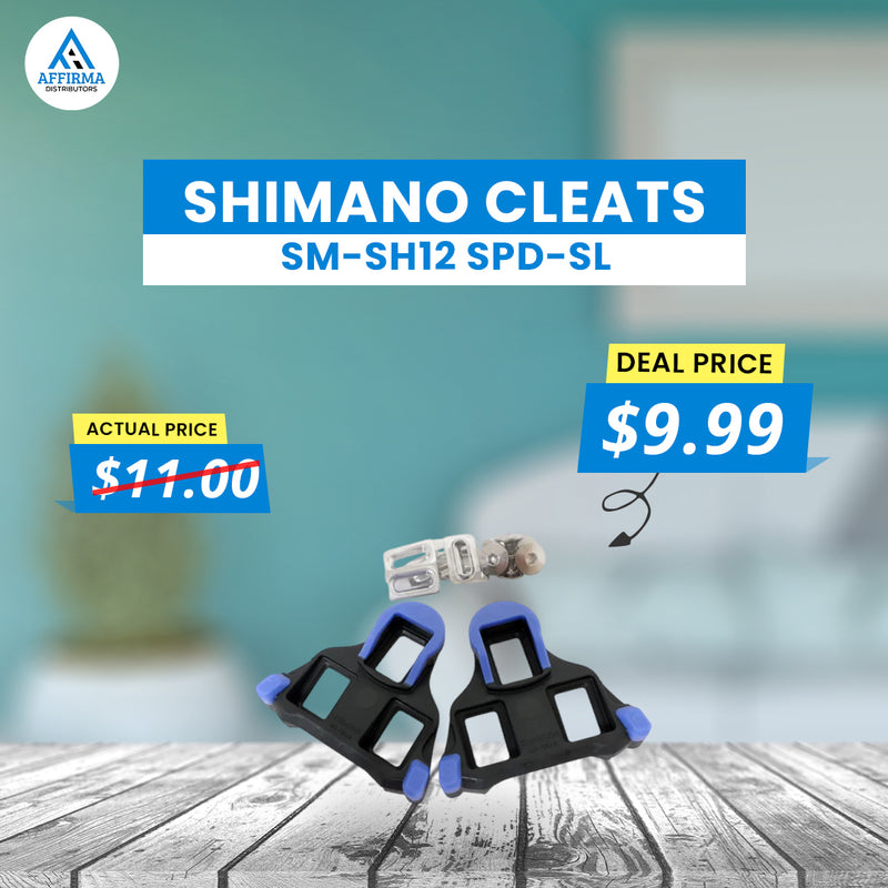 SHIMANO SM-SH12 SPD-SL Cleats & SHIMANO Cleats SPD-SL SM-SH10/SM-SH11 Deals
