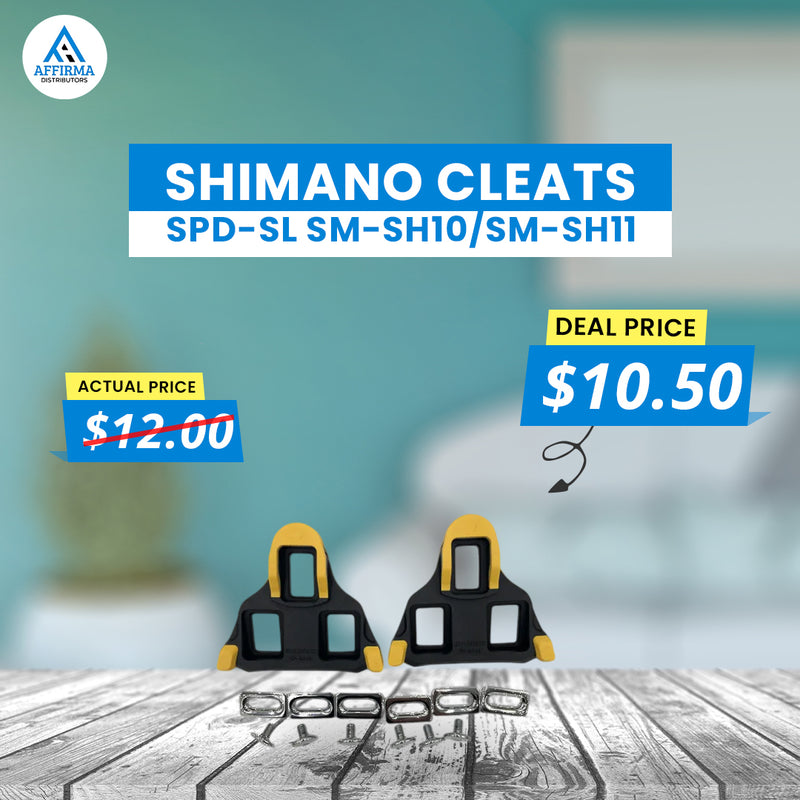 SHIMANO SM-SH12 SPD-SL Cleats & SHIMANO Cleats SPD-SL SM-SH10/SM-SH11 Deals