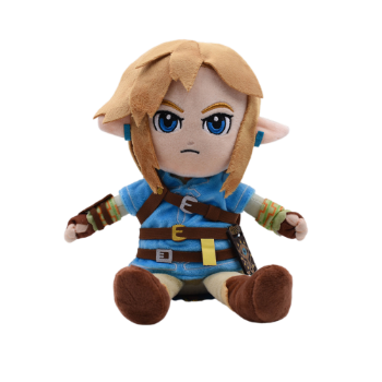 The Legend of Zelda Breath of The Wild Link Stuffed Plush, Multi-Colored