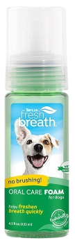TropiClean Fresh Breath No Brushing Oral Care Foam 4.5 oz Affirma Distributors