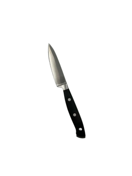 Forged Premio Paring Knife, 3-inch, Black/Stainless Steel Affirma Distributors