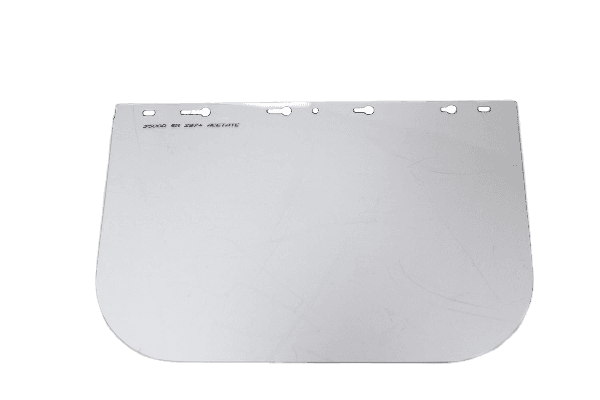 Sellstrom Face Shield Replacement Window for 390 Series Safety Face Shields, Uncoated Acetate, Clear Tint, 8" x 12" x 0.040, S35000 Irwin Naturals
